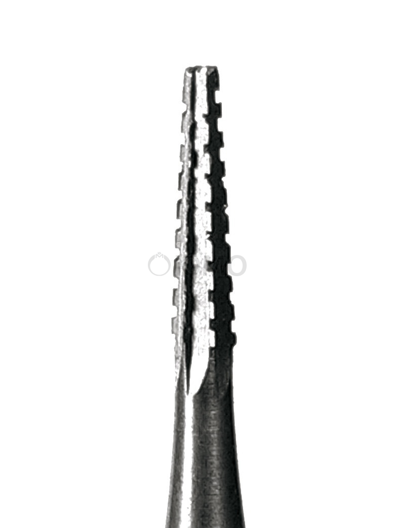 Бор усеченный конус (прямая зубчатая насечка) SUPER Q 38 0,6 мм
