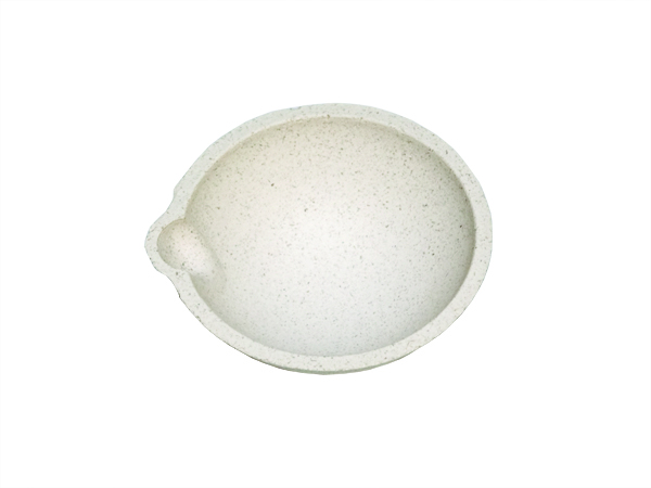 Тигель керамический тонкостенный №0, диаметр 40 мм, высота 15 мм