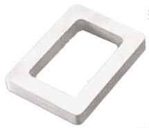Рамка для резины алюминиевая одинарная (резинка 70х45х13 мм)